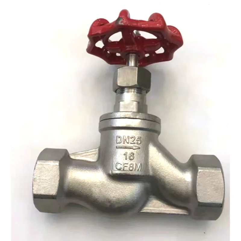 Hindi kinakalawang na asero na may sinulid na Globe Valve